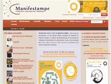 Tablet Screenshot of manifestampe.org